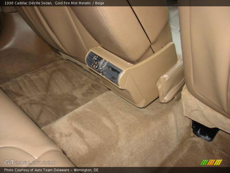 Gold Fire Mist Metallic / Beige 1998 Cadillac DeVille Sedan