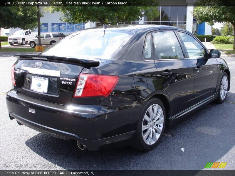 Obsidian Black Pearl / Carbon Black 2008 Subaru Impreza WRX Sedan