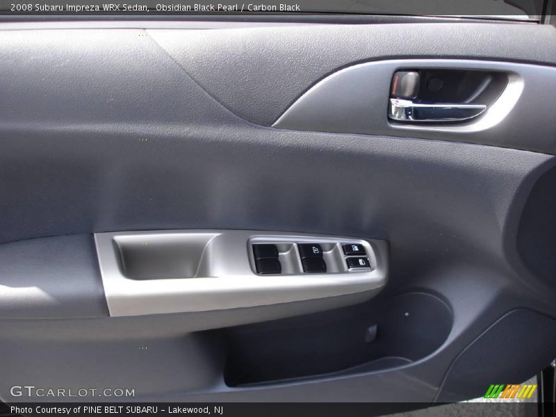 Obsidian Black Pearl / Carbon Black 2008 Subaru Impreza WRX Sedan