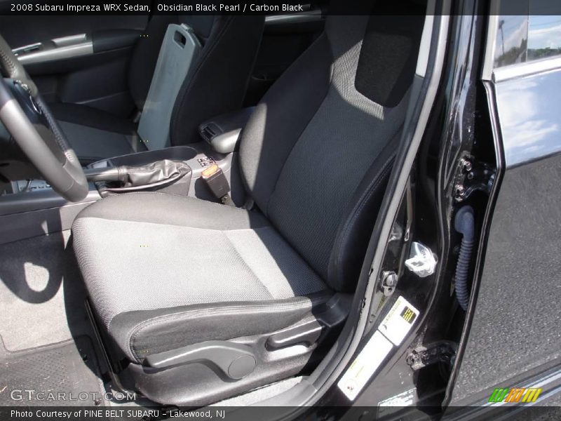 Obsidian Black Pearl / Carbon Black 2008 Subaru Impreza WRX Sedan