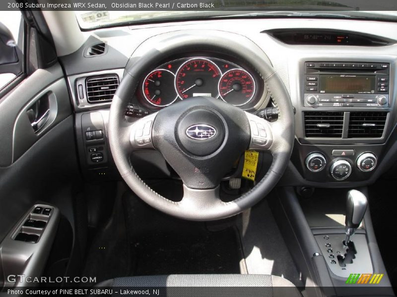 Obsidian Black Pearl / Carbon Black 2008 Subaru Impreza WRX Sedan