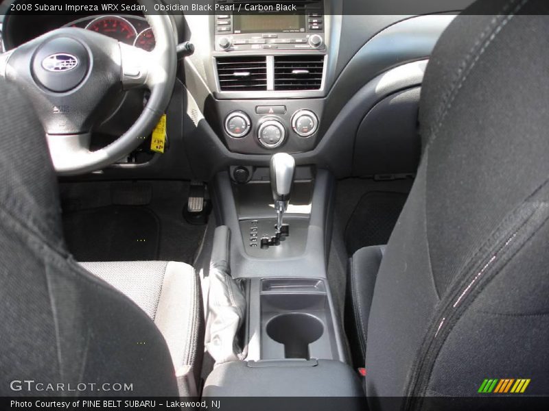 Obsidian Black Pearl / Carbon Black 2008 Subaru Impreza WRX Sedan