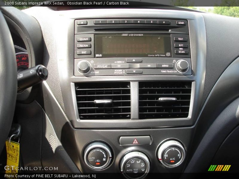 Obsidian Black Pearl / Carbon Black 2008 Subaru Impreza WRX Sedan