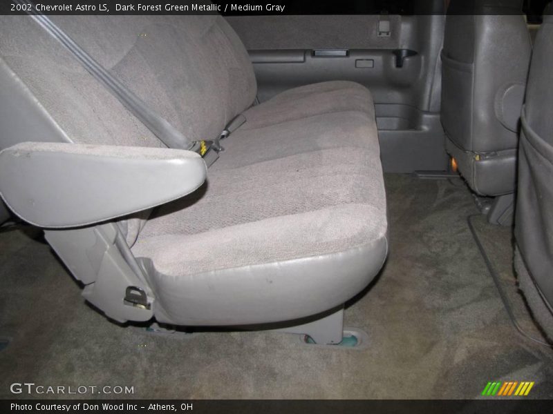 Dark Forest Green Metallic / Medium Gray 2002 Chevrolet Astro LS