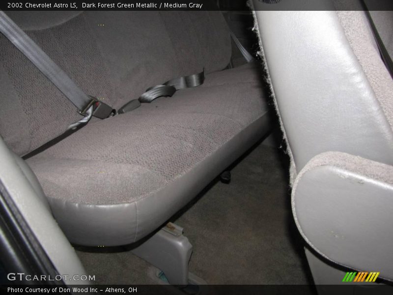 Dark Forest Green Metallic / Medium Gray 2002 Chevrolet Astro LS