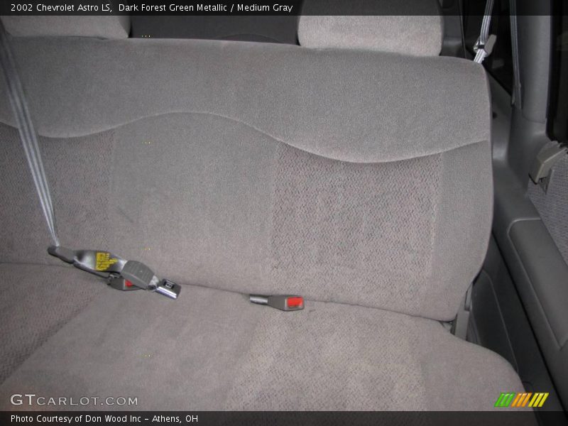 Dark Forest Green Metallic / Medium Gray 2002 Chevrolet Astro LS