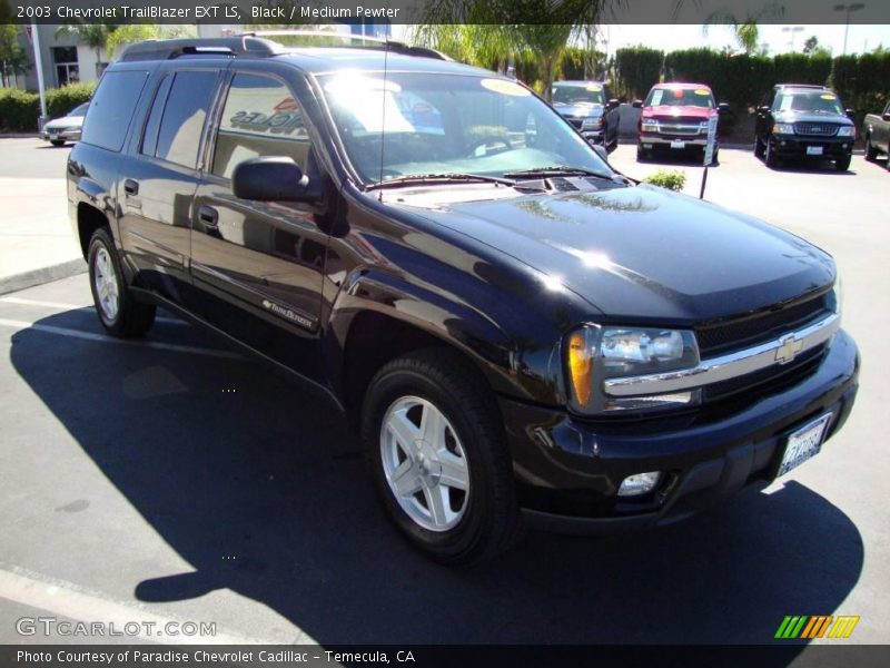 Black / Medium Pewter 2003 Chevrolet TrailBlazer EXT LS