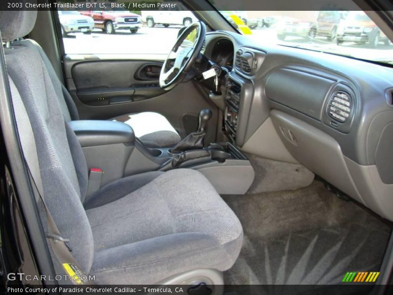 Black / Medium Pewter 2003 Chevrolet TrailBlazer EXT LS