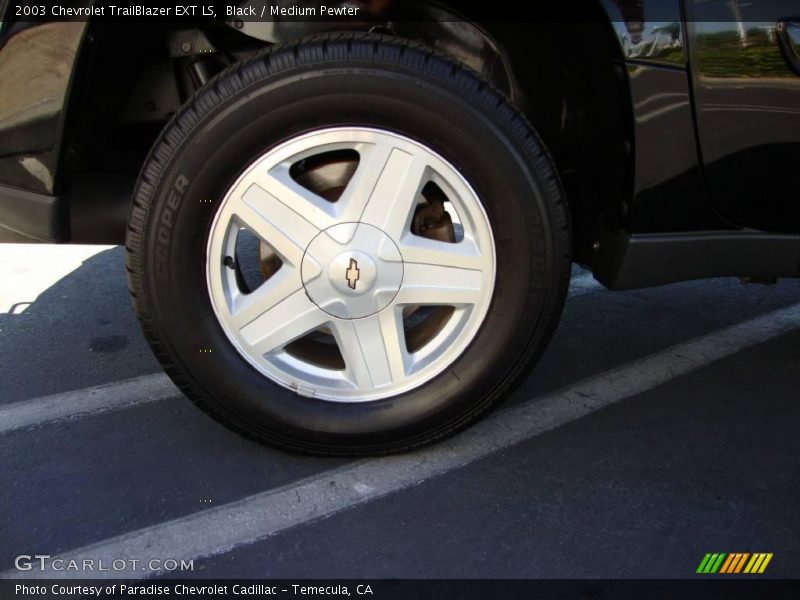 Black / Medium Pewter 2003 Chevrolet TrailBlazer EXT LS