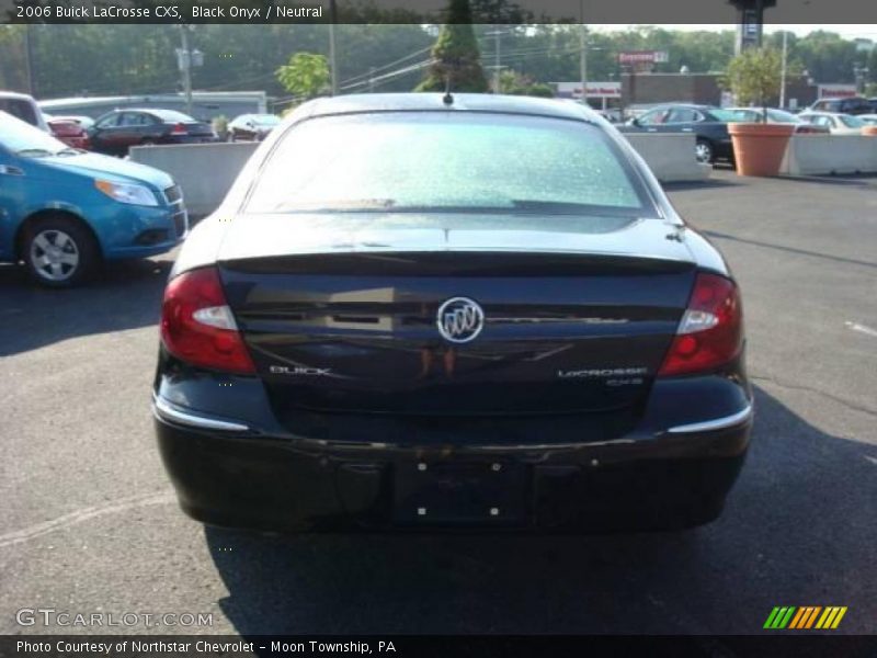 Black Onyx / Neutral 2006 Buick LaCrosse CXS