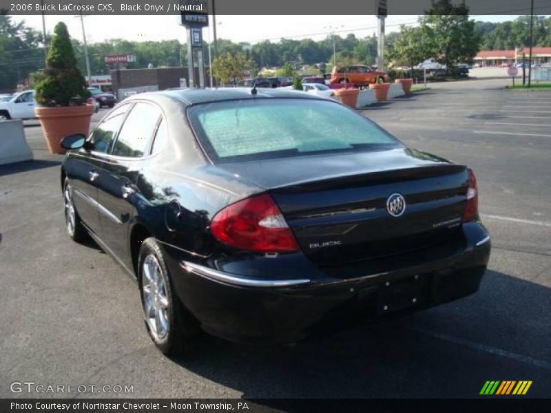 Black Onyx / Neutral 2006 Buick LaCrosse CXS
