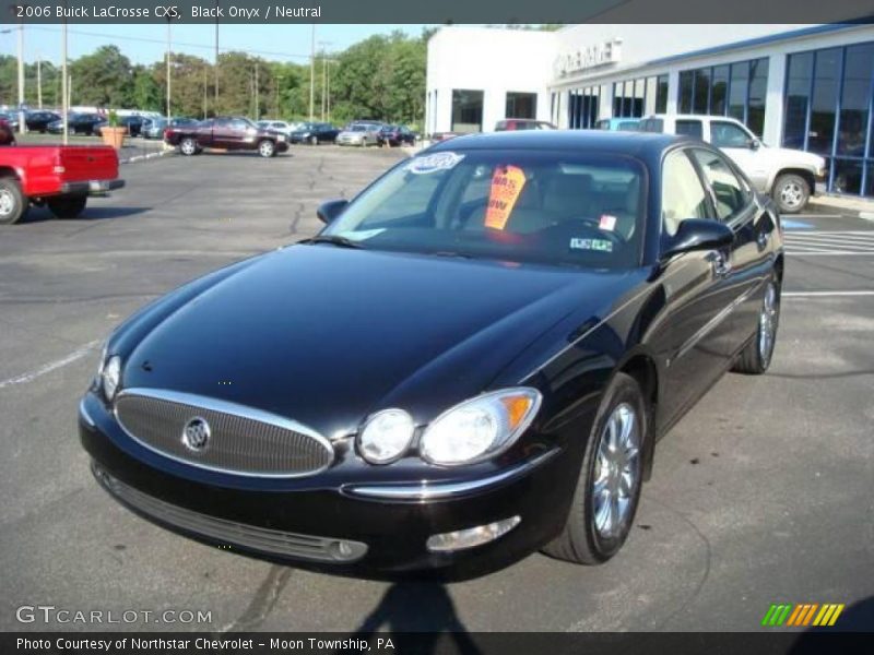 Black Onyx / Neutral 2006 Buick LaCrosse CXS