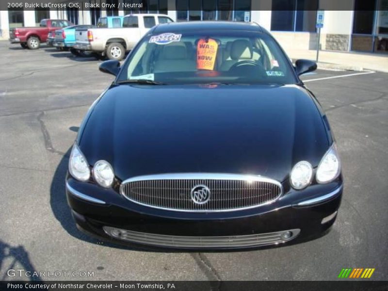 Black Onyx / Neutral 2006 Buick LaCrosse CXS