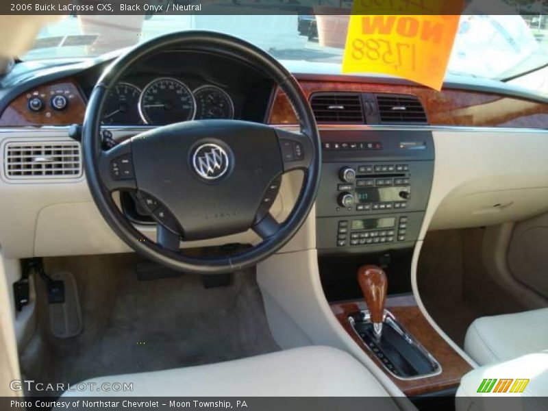 Black Onyx / Neutral 2006 Buick LaCrosse CXS
