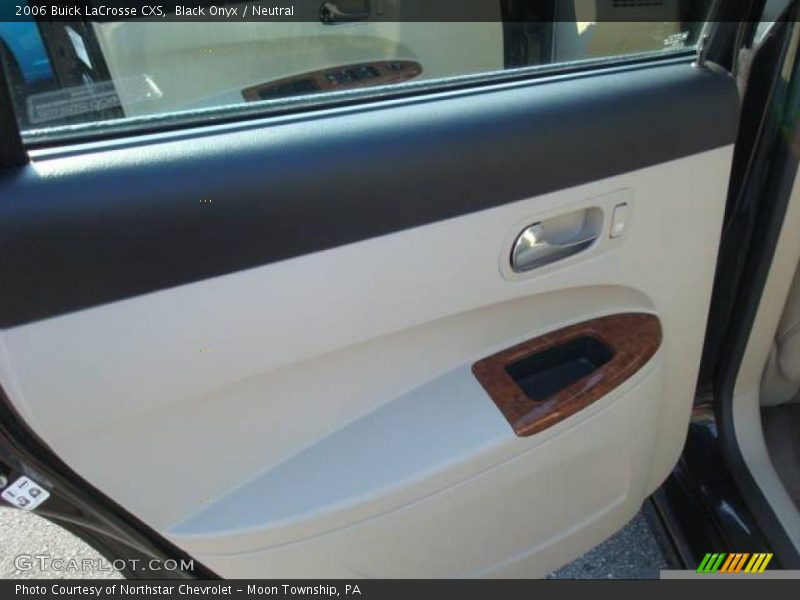 Black Onyx / Neutral 2006 Buick LaCrosse CXS