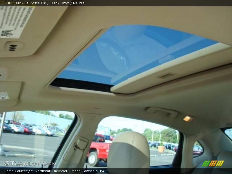 Black Onyx / Neutral 2006 Buick LaCrosse CXS