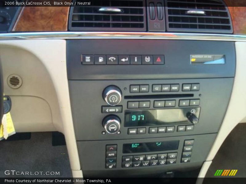 Black Onyx / Neutral 2006 Buick LaCrosse CXS