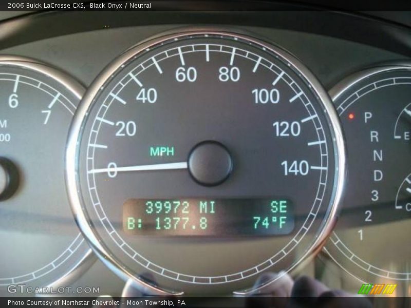 Black Onyx / Neutral 2006 Buick LaCrosse CXS