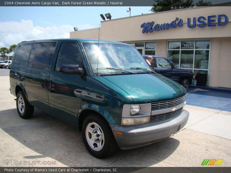 Dark Forest Green Metallic / Neutral 2004 Chevrolet Astro Cargo Van