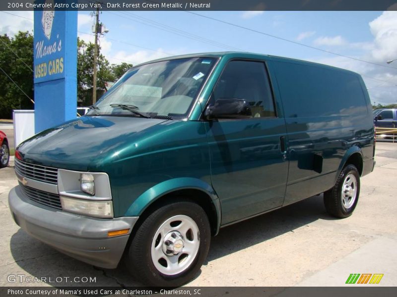 Dark Forest Green Metallic / Neutral 2004 Chevrolet Astro Cargo Van