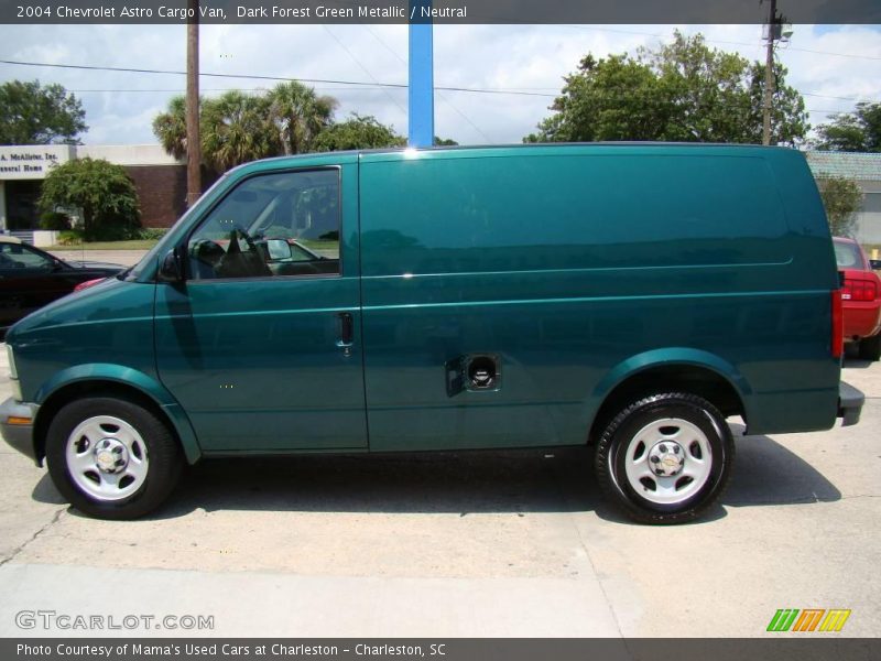 Dark Forest Green Metallic / Neutral 2004 Chevrolet Astro Cargo Van