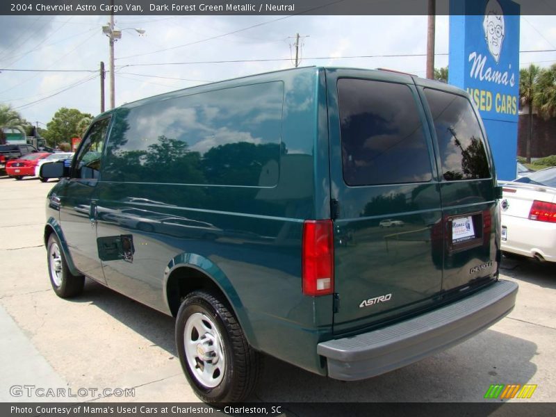 Dark Forest Green Metallic / Neutral 2004 Chevrolet Astro Cargo Van