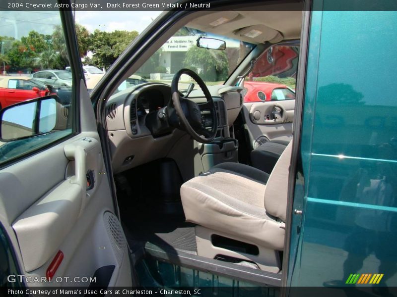 Dark Forest Green Metallic / Neutral 2004 Chevrolet Astro Cargo Van