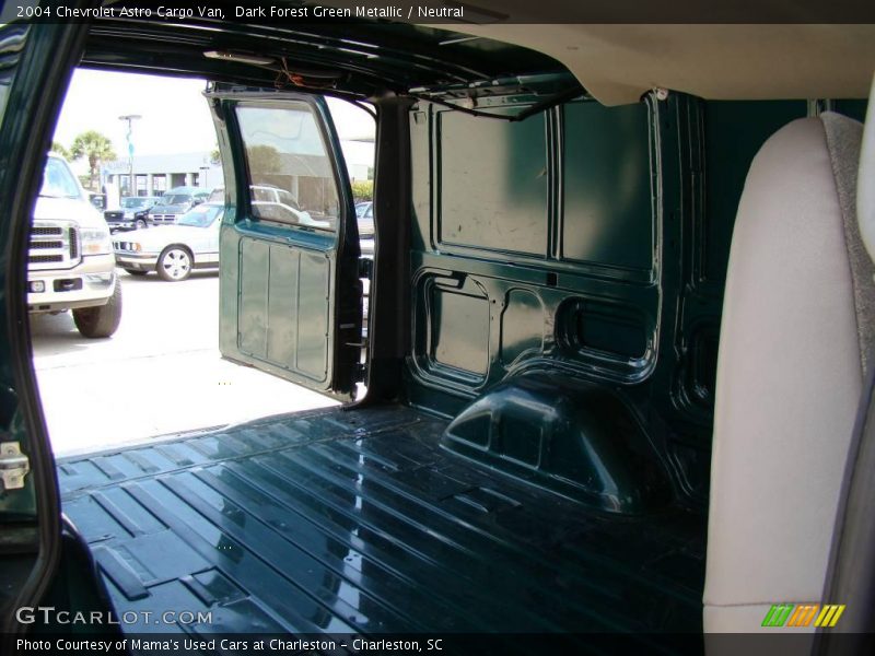 Dark Forest Green Metallic / Neutral 2004 Chevrolet Astro Cargo Van