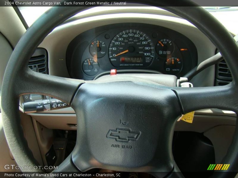 Dark Forest Green Metallic / Neutral 2004 Chevrolet Astro Cargo Van