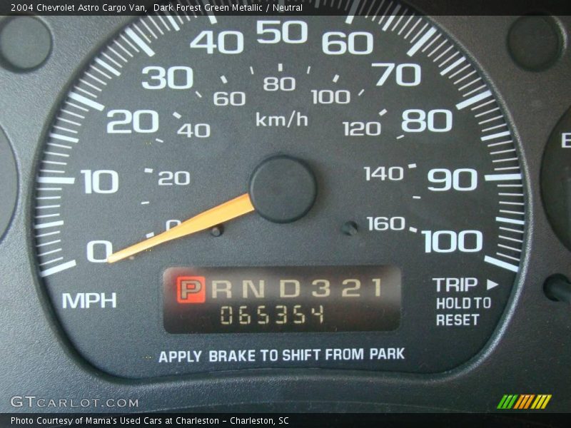 Dark Forest Green Metallic / Neutral 2004 Chevrolet Astro Cargo Van