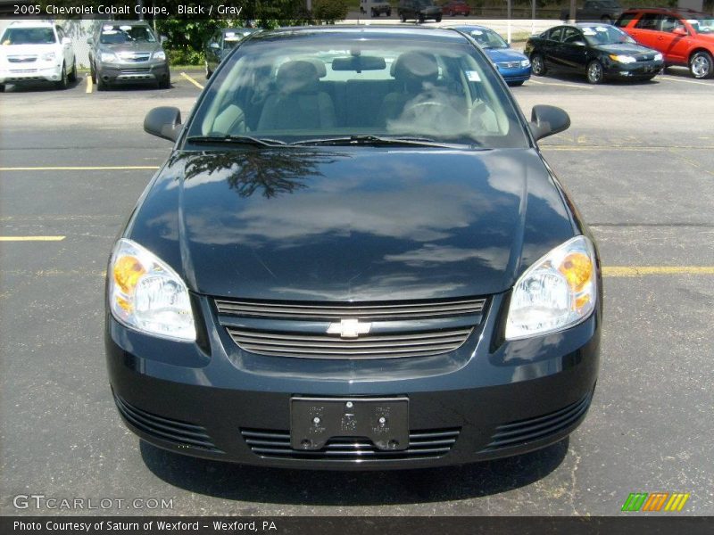 Black / Gray 2005 Chevrolet Cobalt Coupe