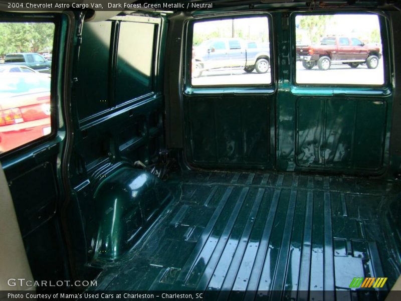 Dark Forest Green Metallic / Neutral 2004 Chevrolet Astro Cargo Van