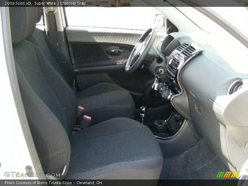 Super White / Charcoal Gray 2009 Scion xD