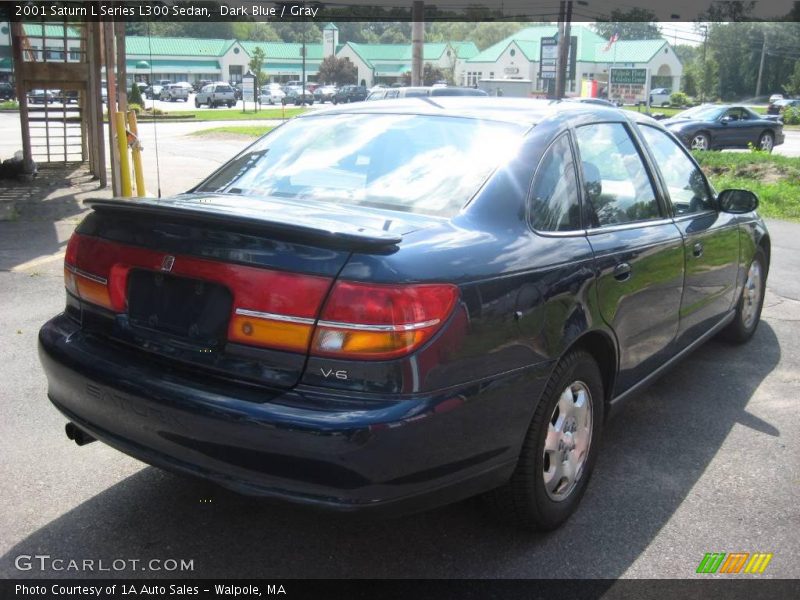 Dark Blue / Gray 2001 Saturn L Series L300 Sedan