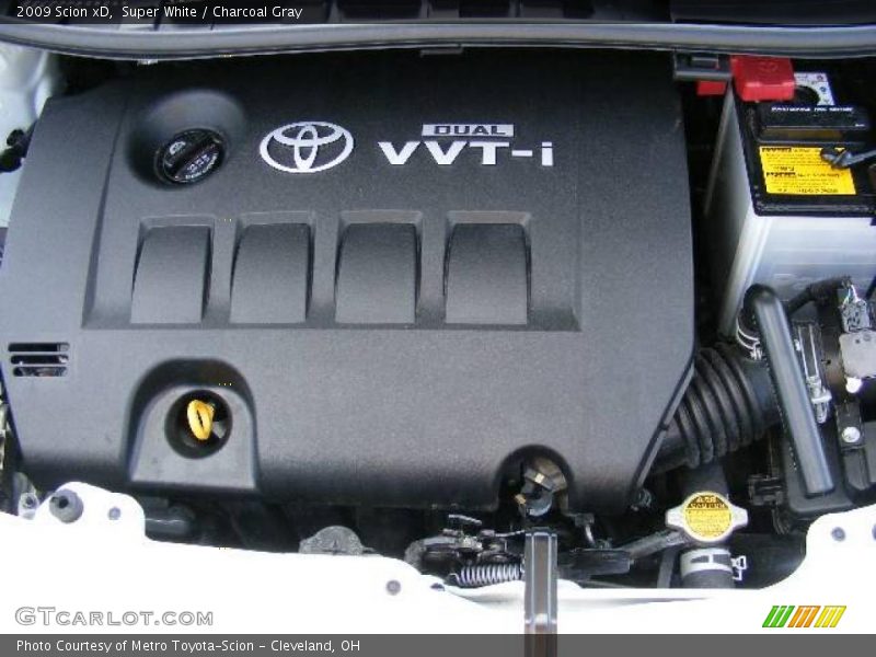 Super White / Charcoal Gray 2009 Scion xD