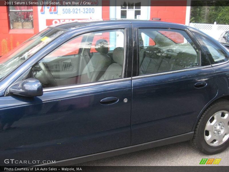 Dark Blue / Gray 2001 Saturn L Series L300 Sedan