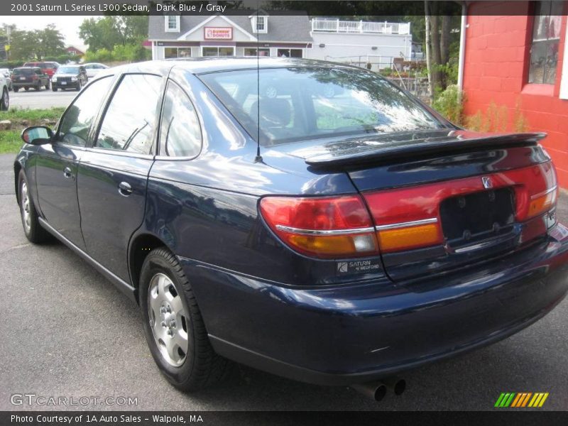Dark Blue / Gray 2001 Saturn L Series L300 Sedan