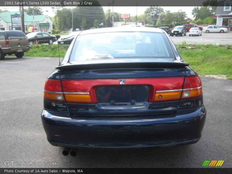 Dark Blue / Gray 2001 Saturn L Series L300 Sedan