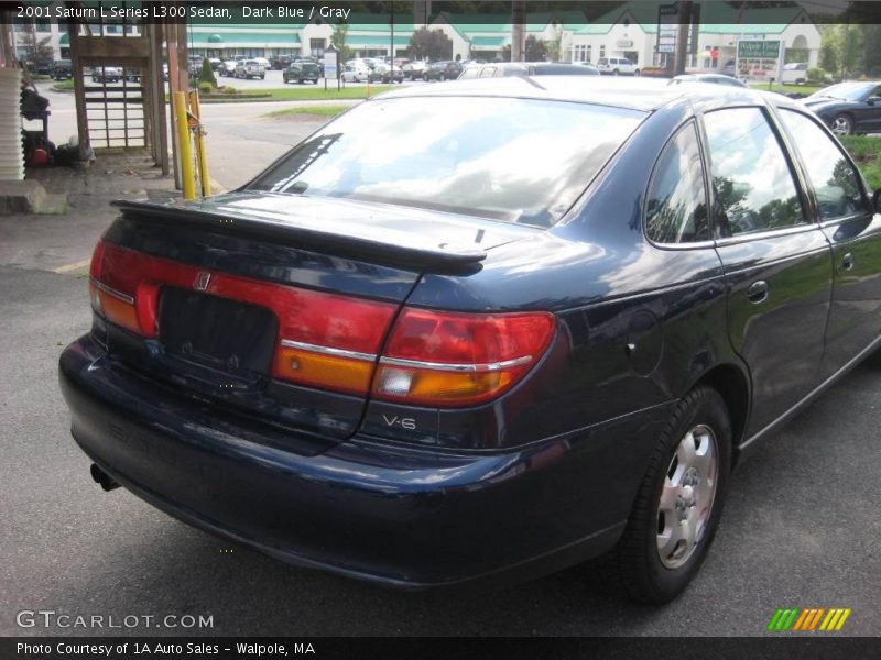 Dark Blue / Gray 2001 Saturn L Series L300 Sedan