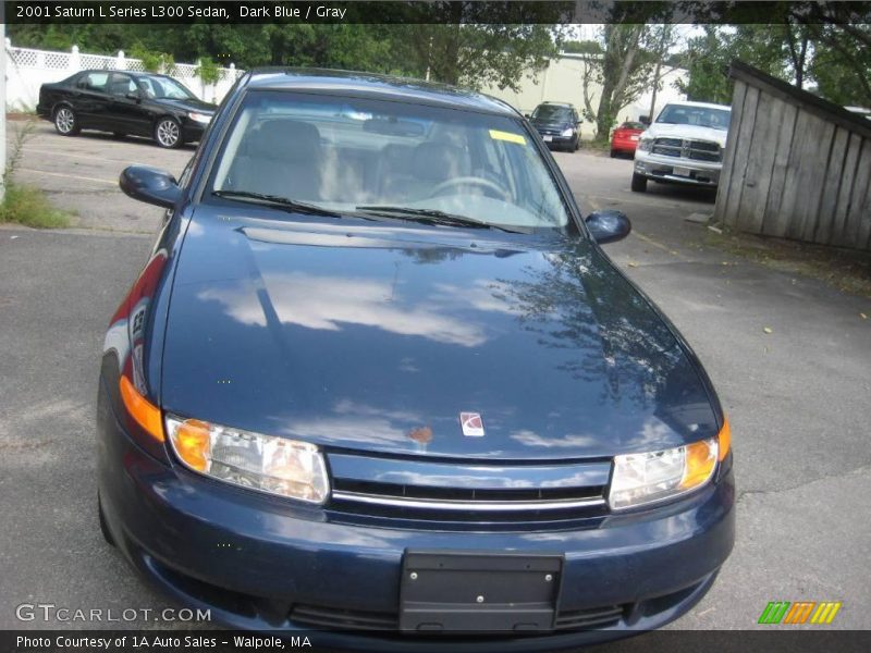 Dark Blue / Gray 2001 Saturn L Series L300 Sedan