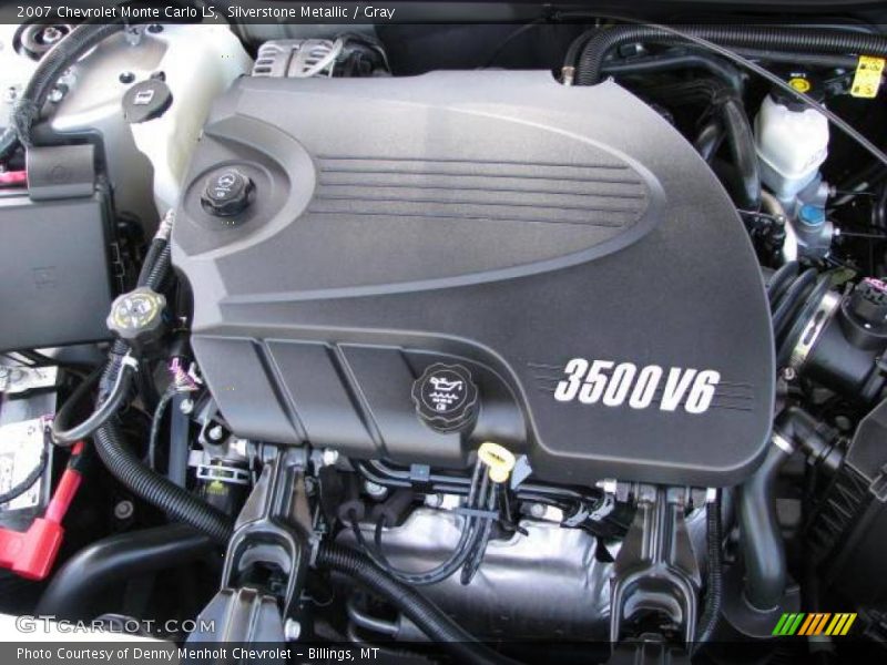 Silverstone Metallic / Gray 2007 Chevrolet Monte Carlo LS