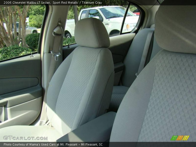 Sport Red Metallic / Titanium Gray 2006 Chevrolet Malibu LT Sedan