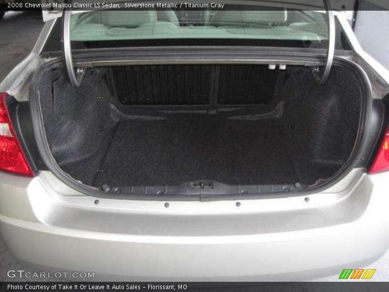 Silverstone Metallic / Titanium Gray 2008 Chevrolet Malibu Classic LS Sedan