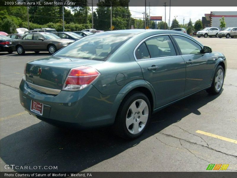 Silver Moss / Gray 2009 Saturn Aura XE