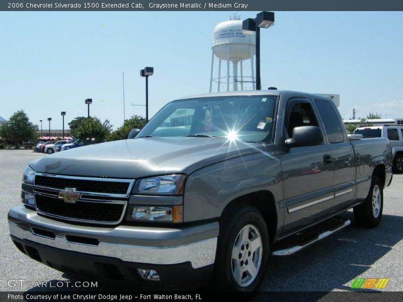 Graystone Metallic / Medium Gray 2006 Chevrolet Silverado 1500 Extended Cab