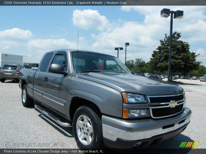 Graystone Metallic / Medium Gray 2006 Chevrolet Silverado 1500 Extended Cab