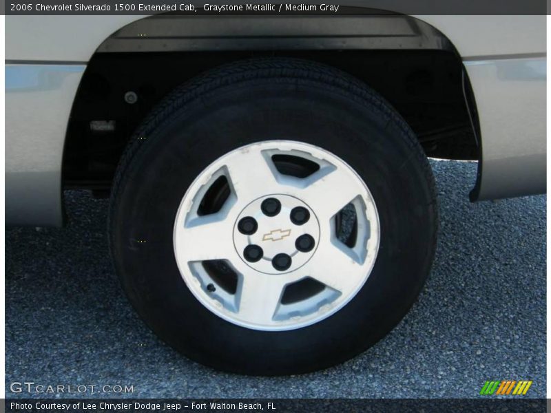 Graystone Metallic / Medium Gray 2006 Chevrolet Silverado 1500 Extended Cab