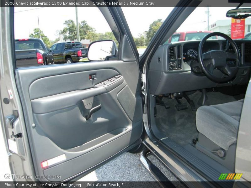 Graystone Metallic / Medium Gray 2006 Chevrolet Silverado 1500 Extended Cab