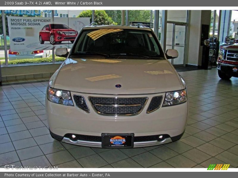 Winter White / Carbon Black 2009 Saab 9-7X 4.2i AWD