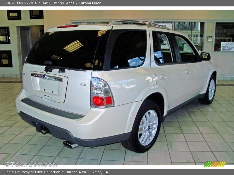Winter White / Carbon Black 2009 Saab 9-7X 4.2i AWD